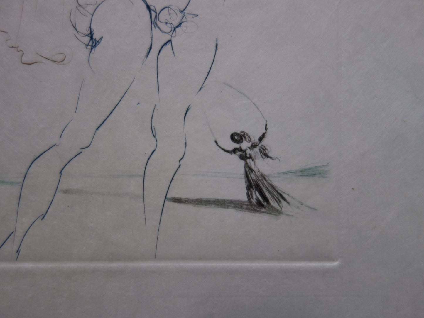 Salvador DALI : Mesure pour mesure - Gravure originale signée