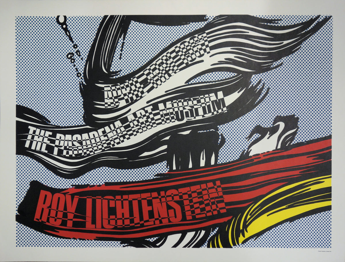 Roy LICHTENSTEIN : Brushstokes - Lithographie