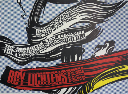Roy LICHTENSTEIN : Brushstokes - Lithographie