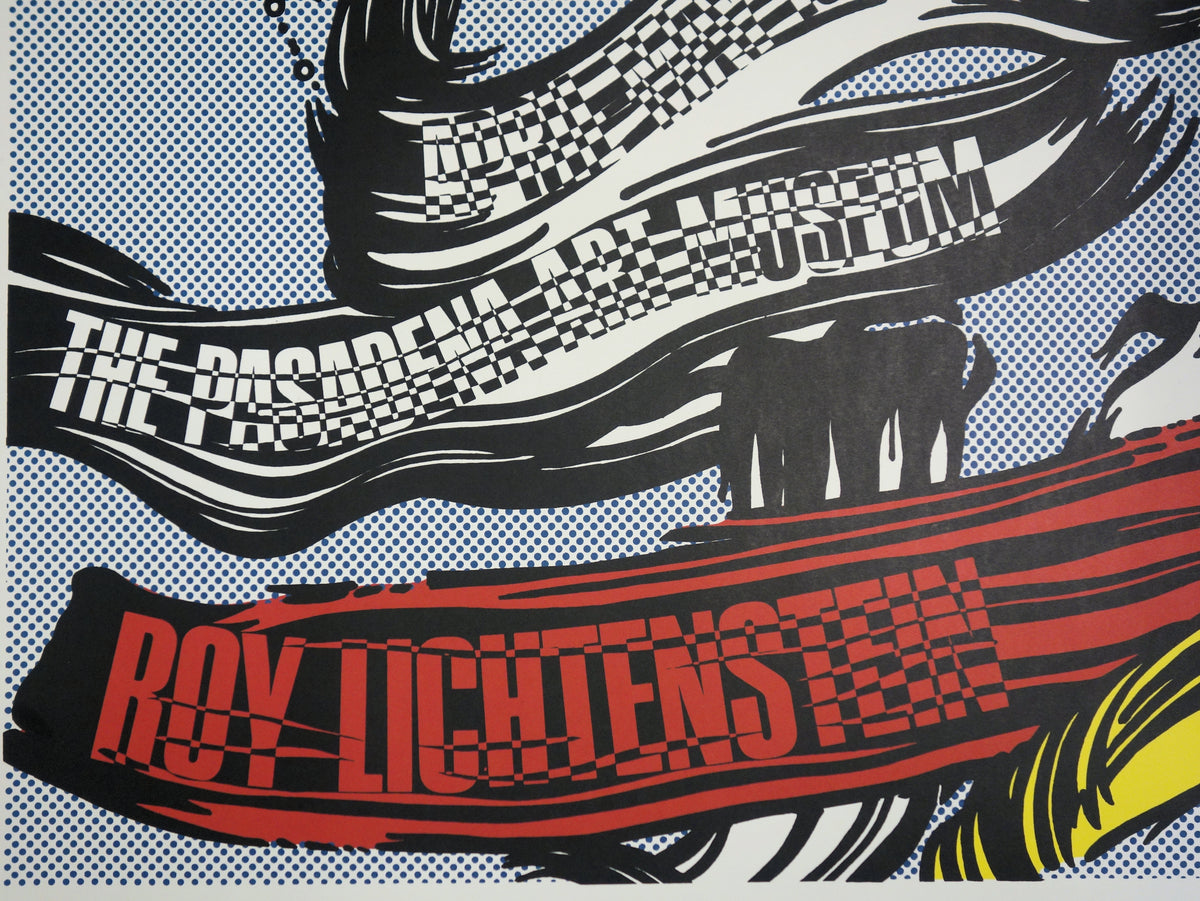 Roy LICHTENSTEIN : Brushstokes - Lithographie