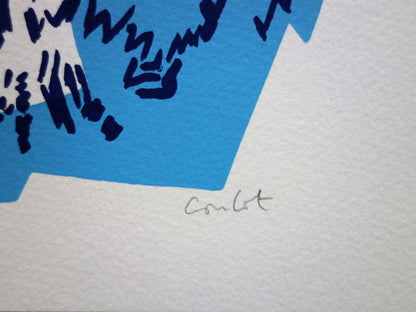 Jean COULOT : Regard bienveillant - Sérigraphie originale signée