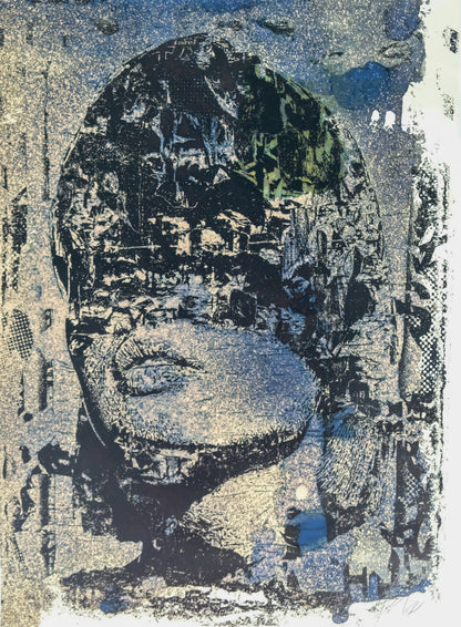 VHILS : Dusk - Sérigraphie originale signée