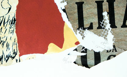 VHILS X FAILE : Substrata - Giclée originale signée