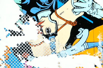 VHILS X FAILE : Substrata - Giclée originale signée