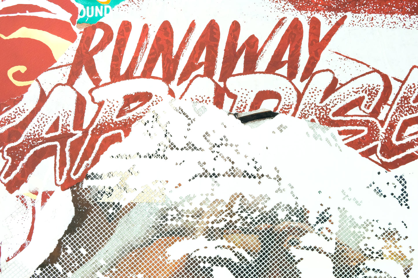 VHILS X FAILE : Substrata - Giclée originale signée