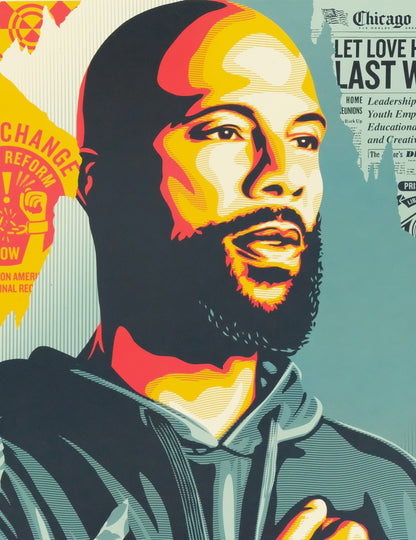 Shepard FAIREY (OBEY) : Reconnect - Lithographie originale signée