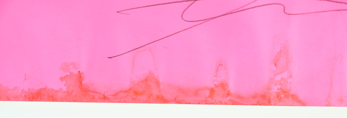 Walasse TING : Things I like (Rose) - Sérigraphie originale signée
