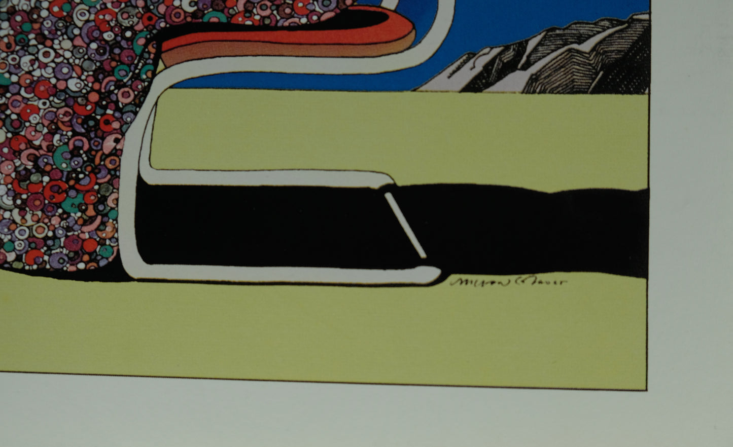 Milton GLASER : Montreux jazz - Affiche signée