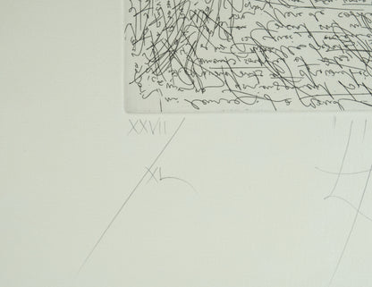 Jacques DEFFONTAINE : Coucher de soleil de l'Apocalypse - Lithographie originale signée