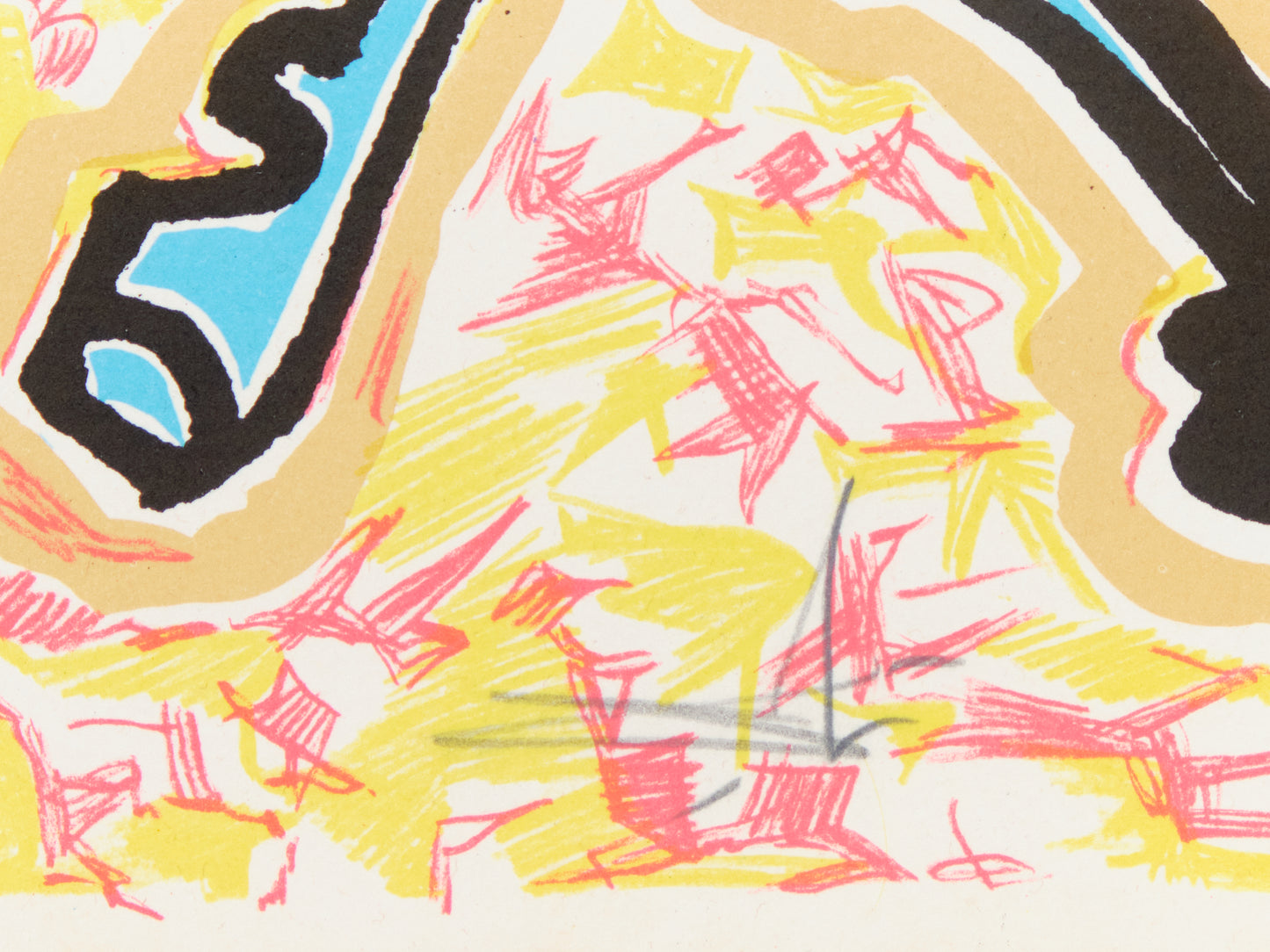 Salvador DALI : La girafe en feu - Lithographie originale signée