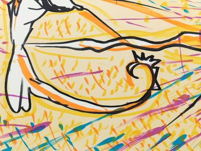 Salvador DALI : L'hermaphrodite - Lithographie originale signée
