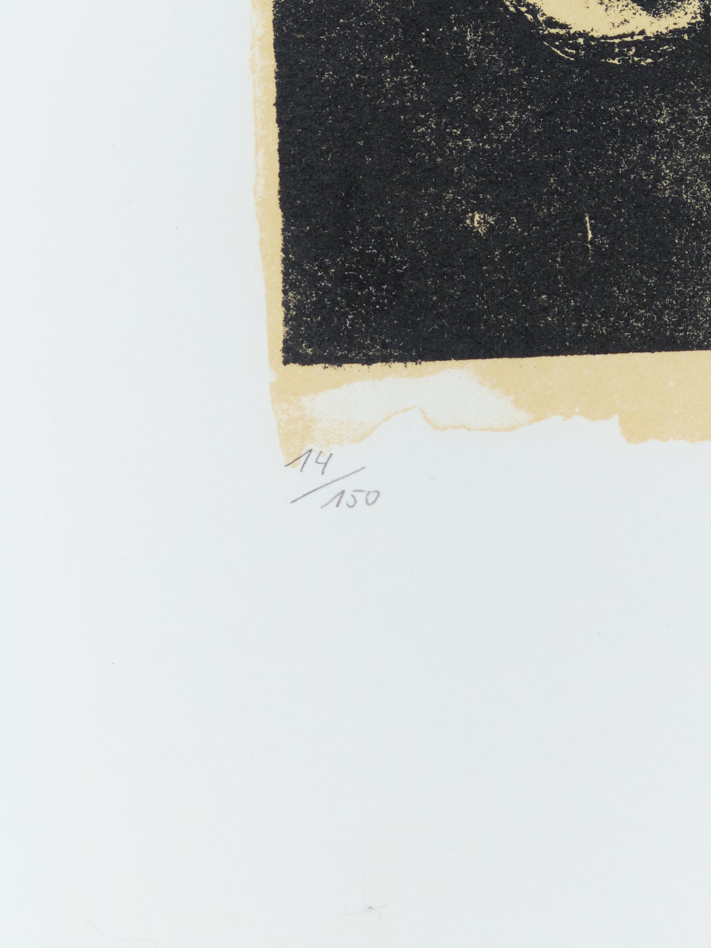Salvador DALI : La main - Lithographie originale signée