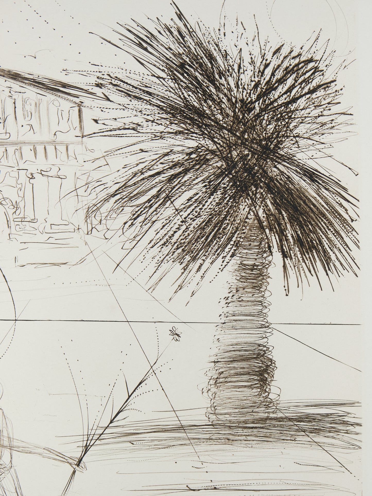 Salvador DALI : Mission Dolores - Gravure originale signée