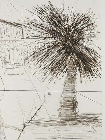 Salvador DALI : Mission Dolores - Gravure originale signée
