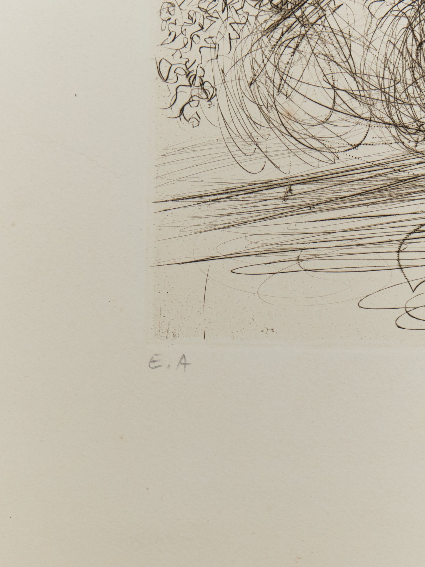 Salvador DALI : Golden gate bridge - Gravure originale signée