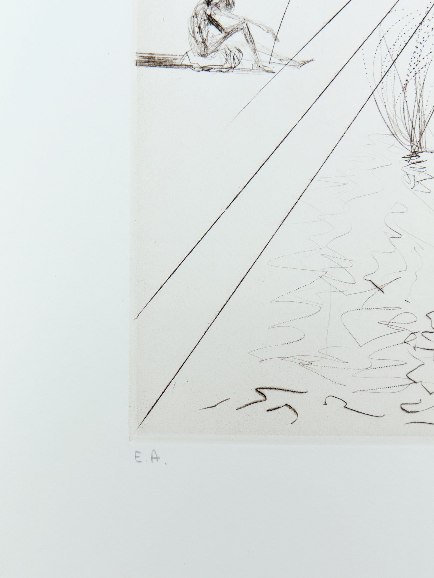 Salvador DALI : City Hall - Gravure originale signée