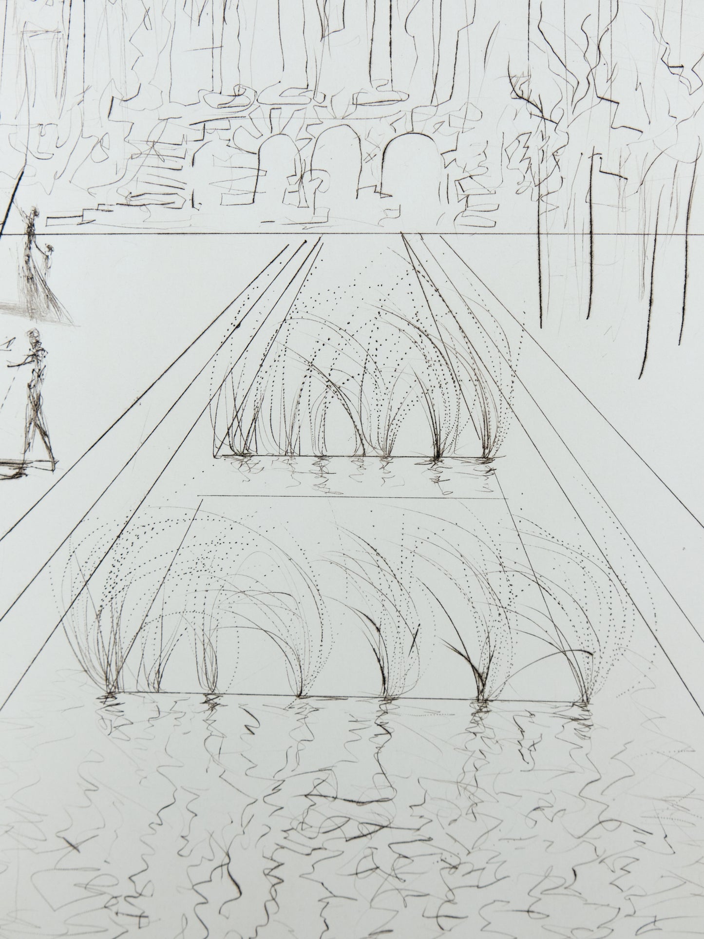 Salvador DALI : City Hall - Gravure originale signée