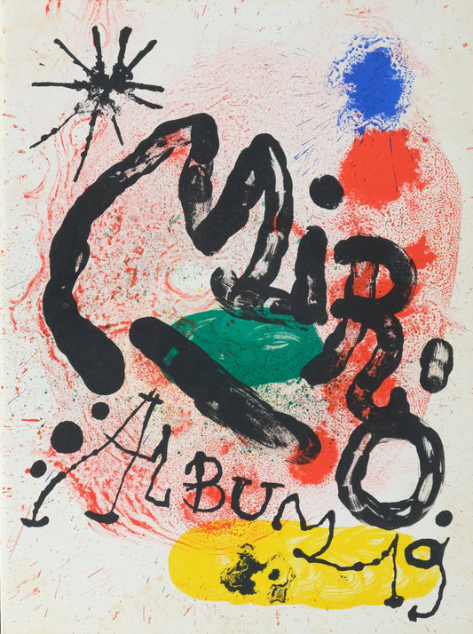 Joan MIRO : Composition abstraite Miro - Lithographie originale
