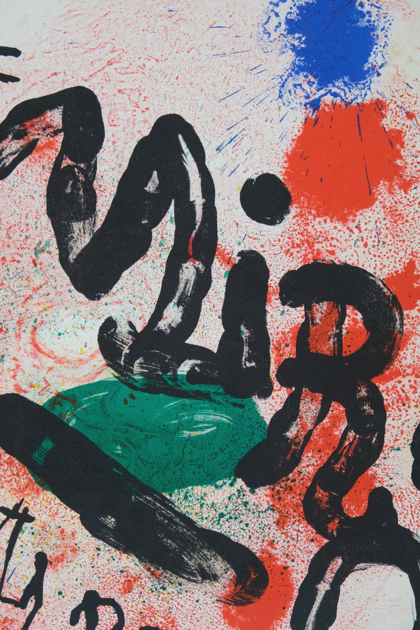 Joan MIRO : Composition abstraite Miro - Lithographie originale