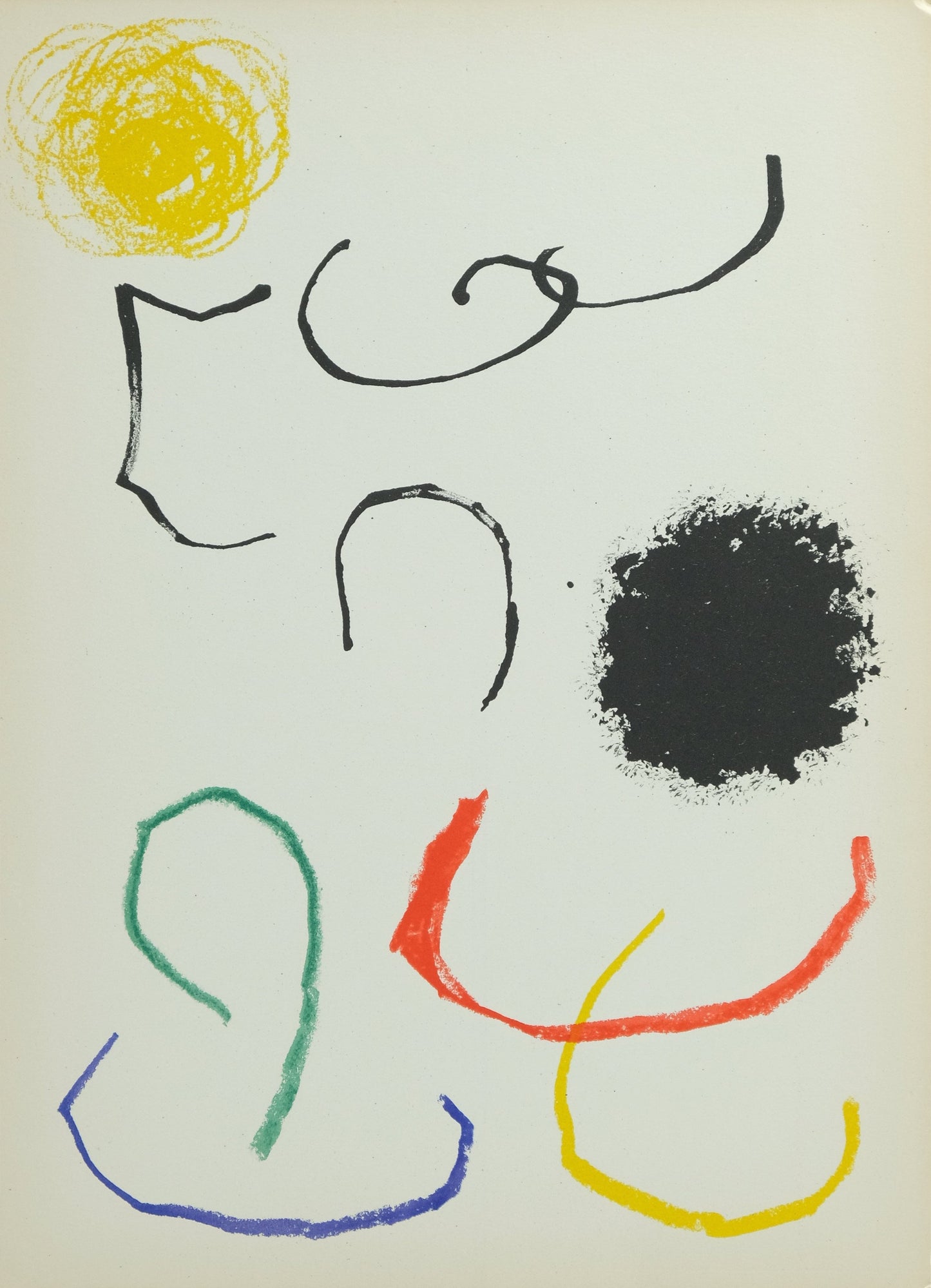 Joan MIRO : Obra Inedita Recent II - Lithographie originale