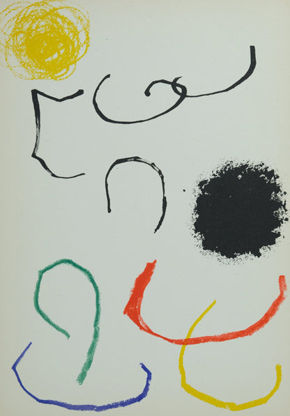 Joan MIRO : Obra Inedita Recent II - Lithographie originale