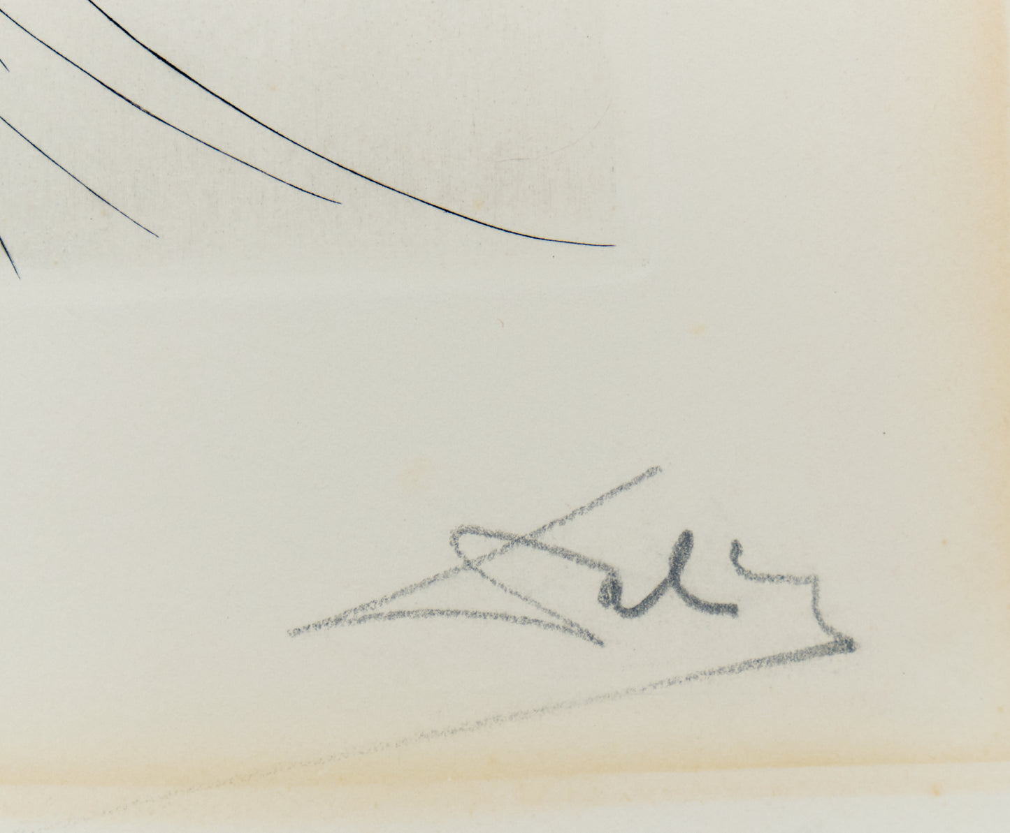 Salvador DALI : L'Evêque - Gravure originale signée