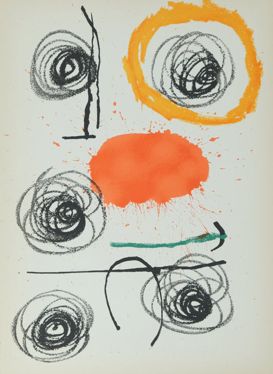 Joan MIRO : Obra Inedita Recent VI - Lithographie originale