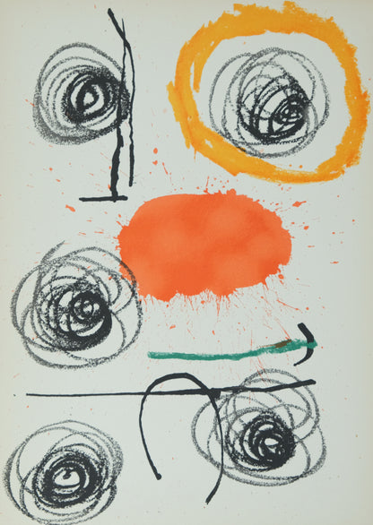 Joan MIRO : Obra Inedita Recent VI - Lithographie originale