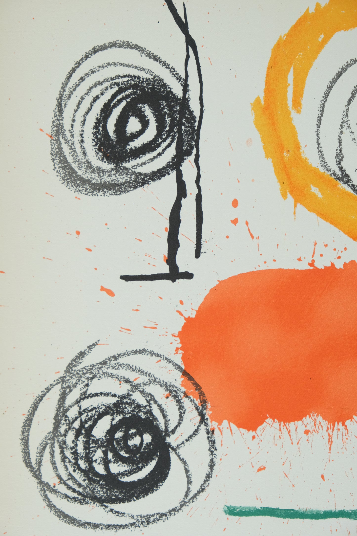 Joan MIRO : Obra Inedita Recent VI - Lithographie originale