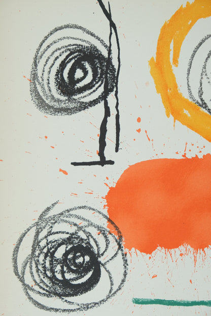 Joan MIRO : Obra Inedita Recent VI - Lithographie originale