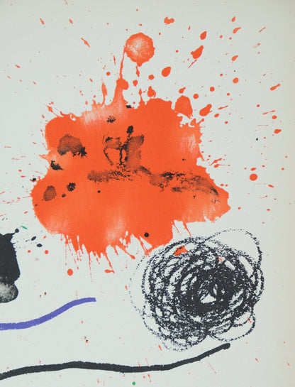 Joan MIRO : Obra Inedita Recent VII - Lithographie originale