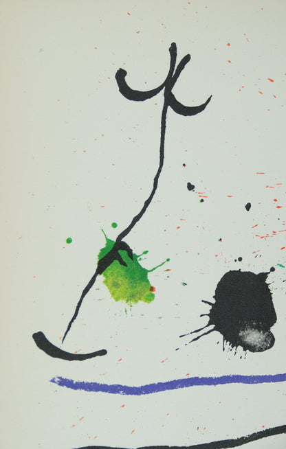 Joan MIRO : Obra Inedita Recent VII - Lithographie originale