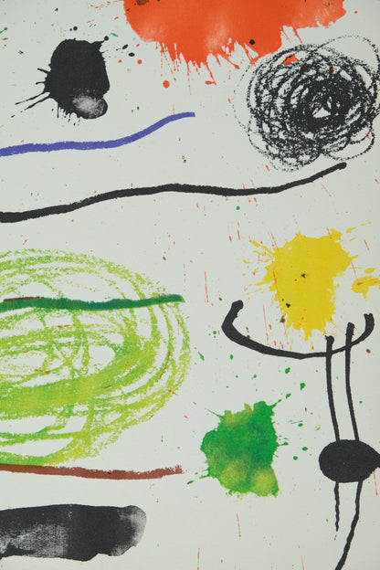 Joan MIRO : Obra Inedita Recent VII - Lithographie originale