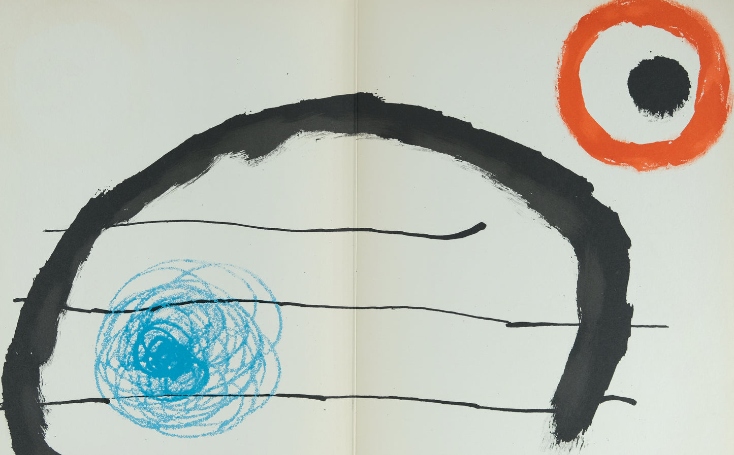 Joan MIRO : Obra Inedita Recent XI - Lithographie originale