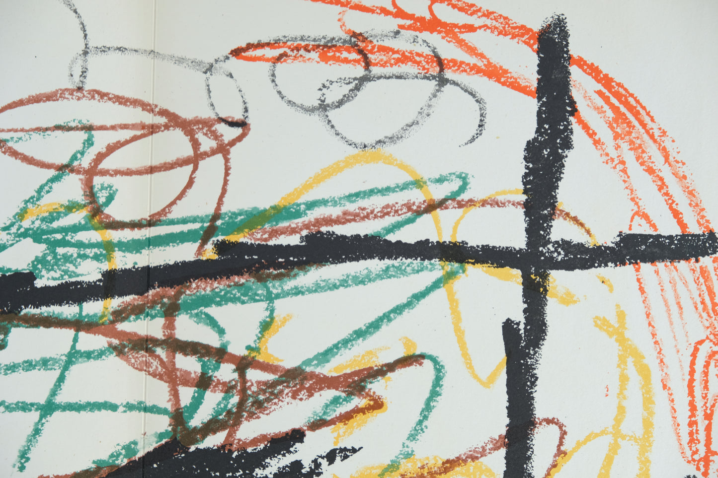 Joan MIRO : Obra Inedita Recent X - Lithographie originale