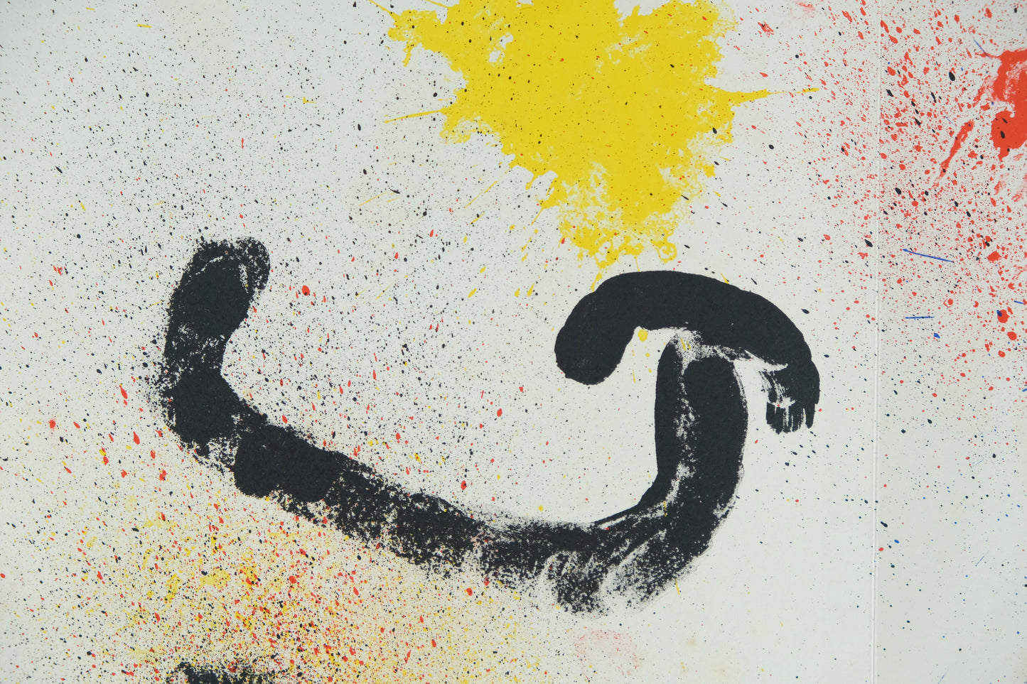 Joan MIRO : Composition surréaliste - Lithographie originale