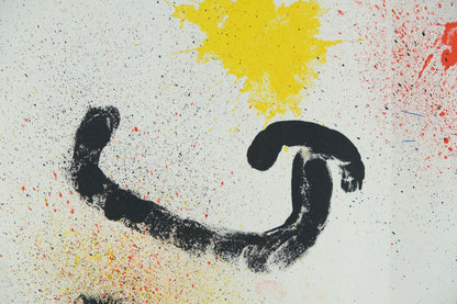 Joan MIRO : Composition surréaliste - Lithographie originale