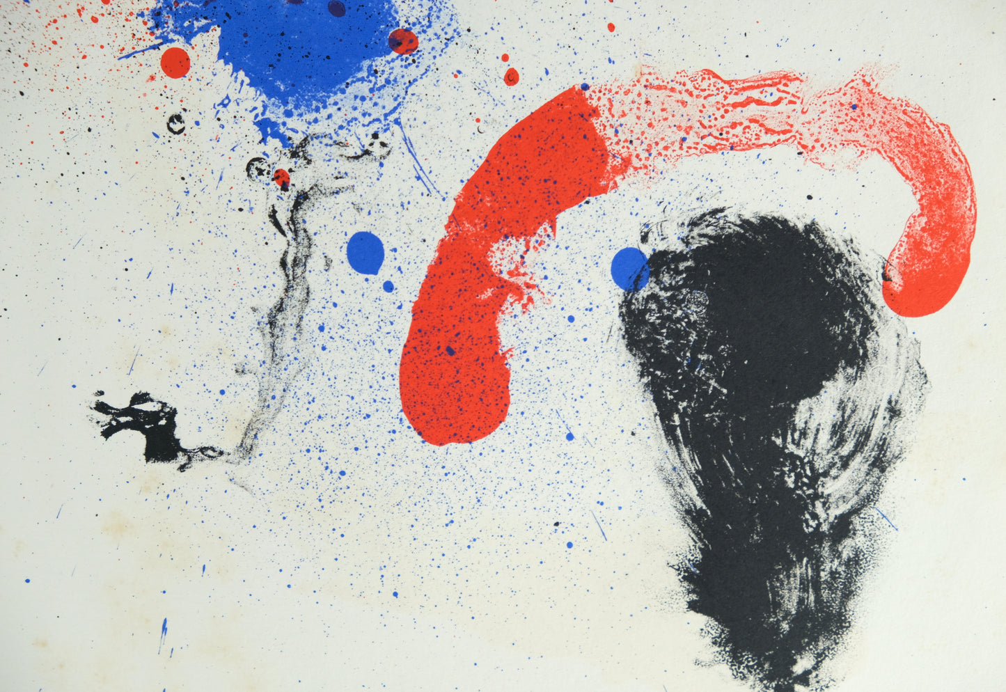 Joan MIRO : Composition surréaliste - Lithographie originale
