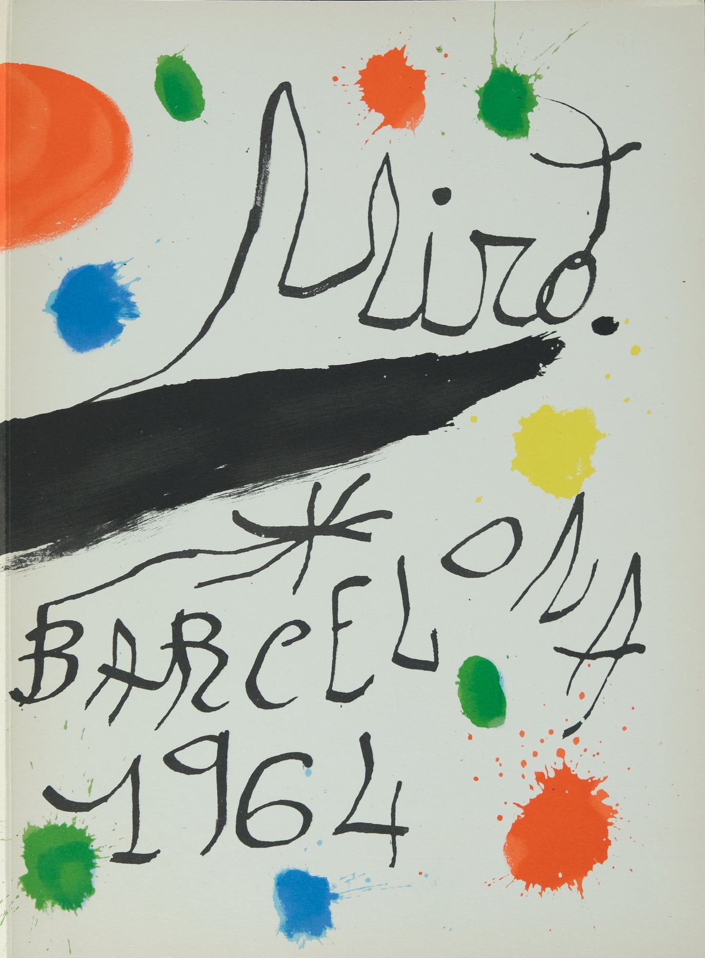 Joan MIRO : Obra Inedita Recent VIII - Lithographie originale