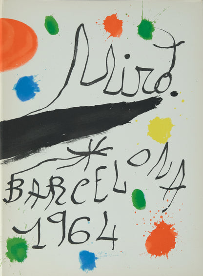 Joan MIRO : Obra Inedita Recent VIII - Lithographie originale