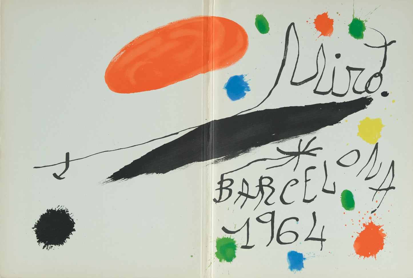 Joan MIRO : Obra Inedita Recent VIII - Lithographie originale