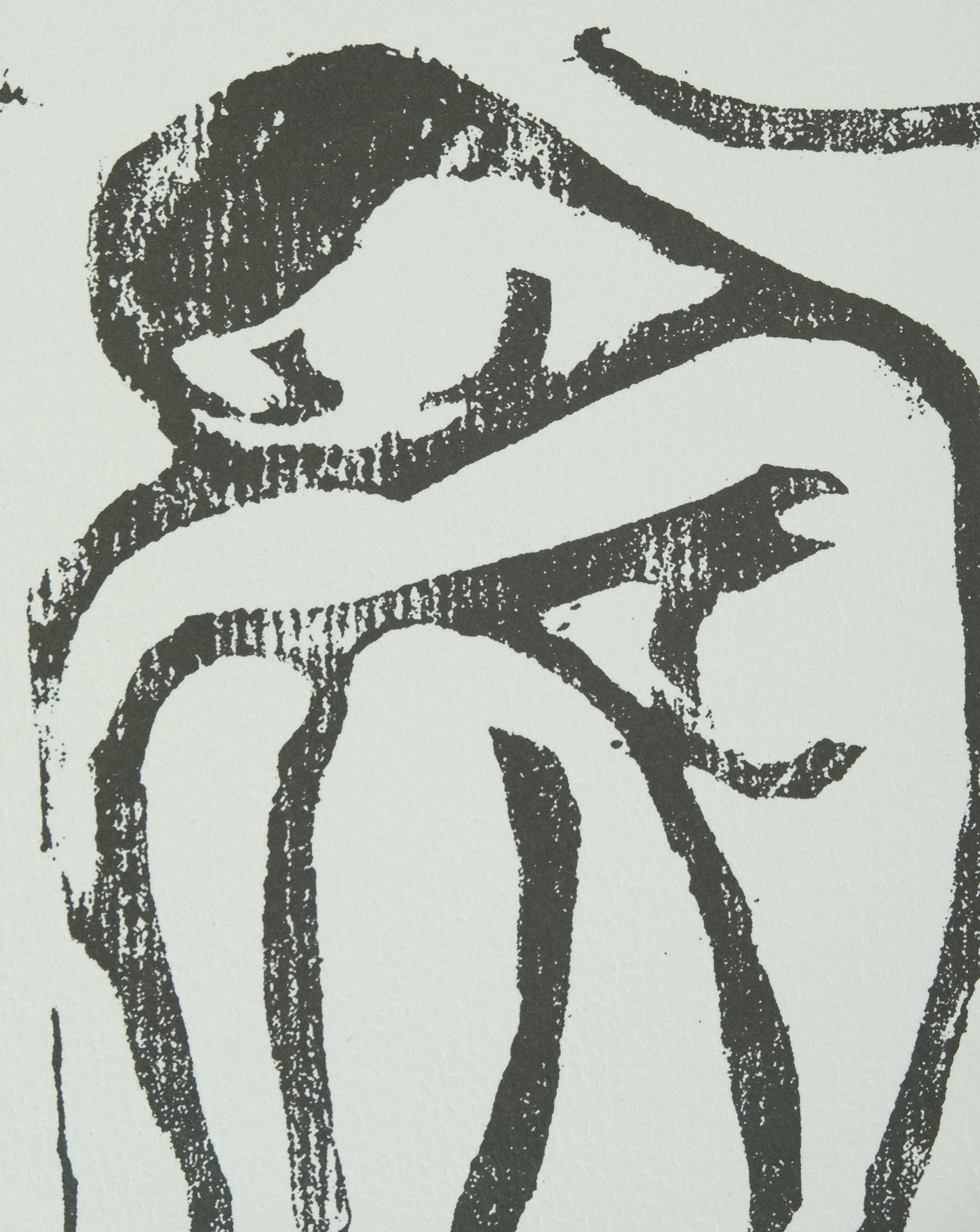 André DERAIN : Nu assis - Xylographie
