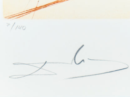 Salvador DALI : Le petit chevalier - Gravure originale signée