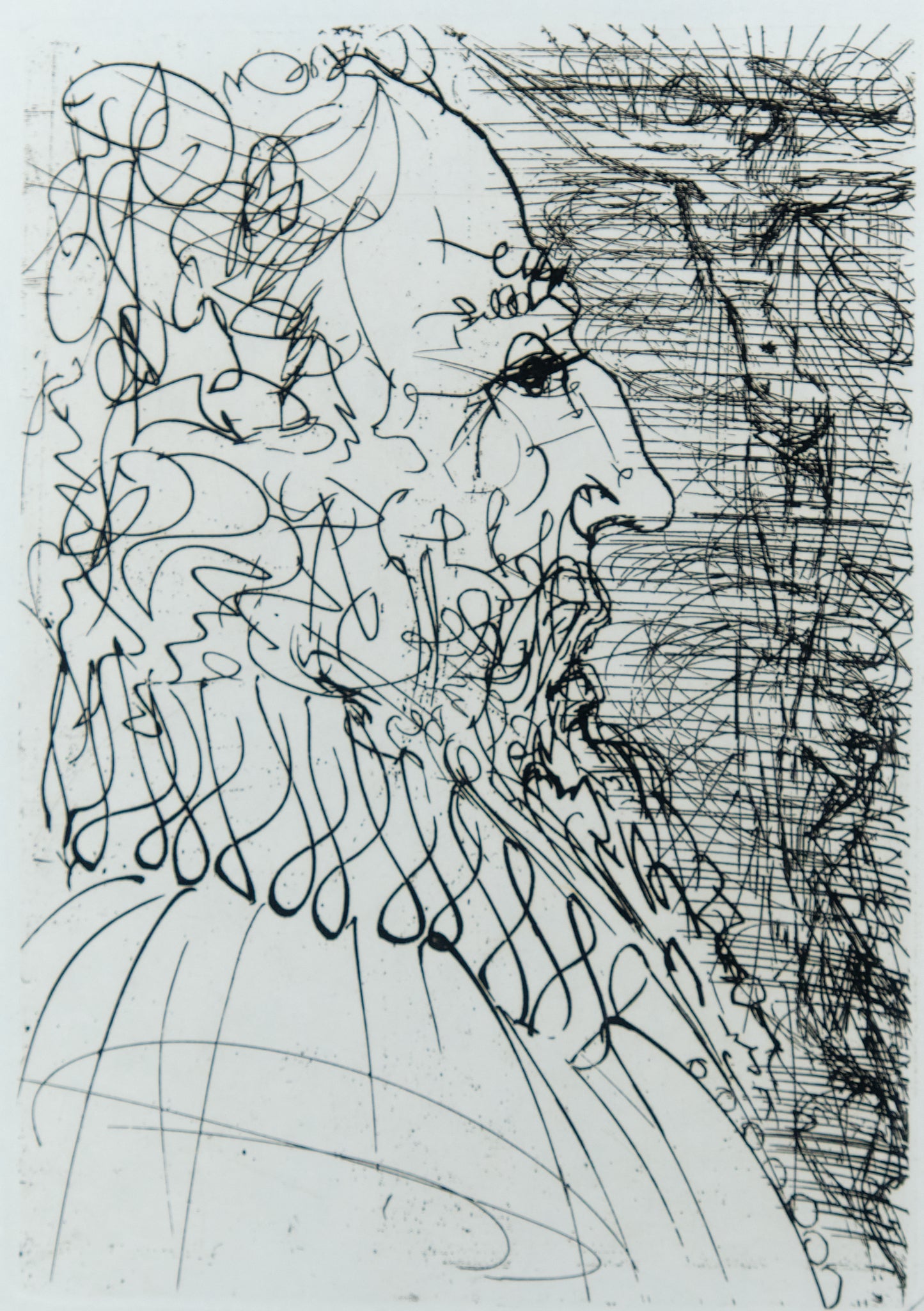 Salvador DALI : EL GRECO - Gravure originale signée