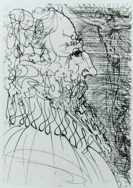 Salvador DALI : EL GRECO - Gravure originale signée