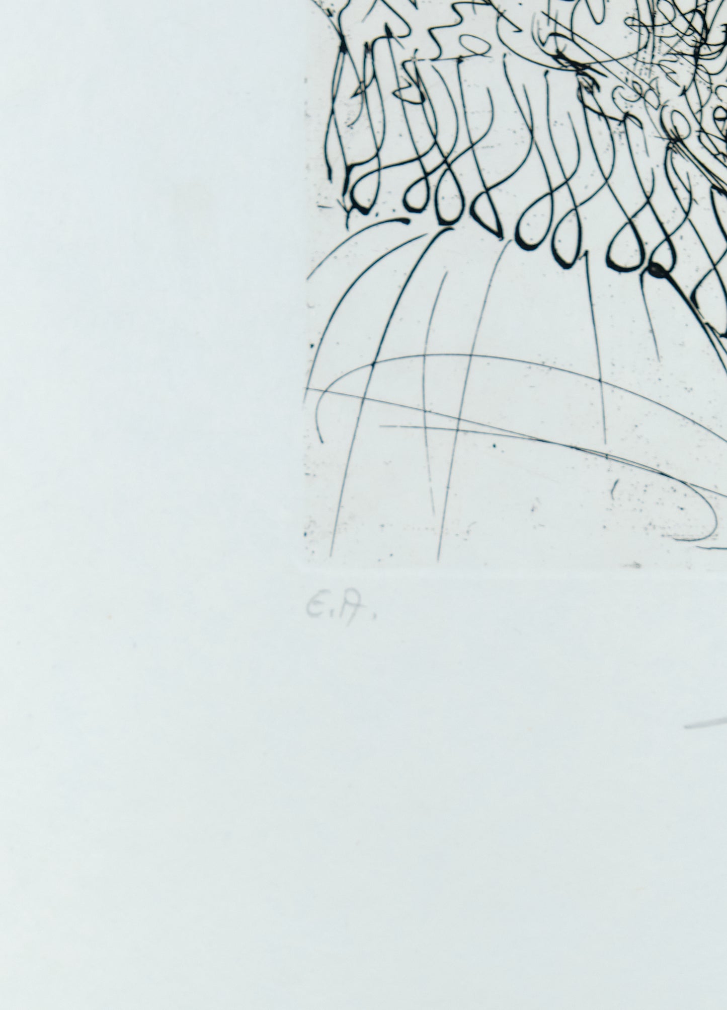 Salvador DALI : EL GRECO - Gravure originale signée