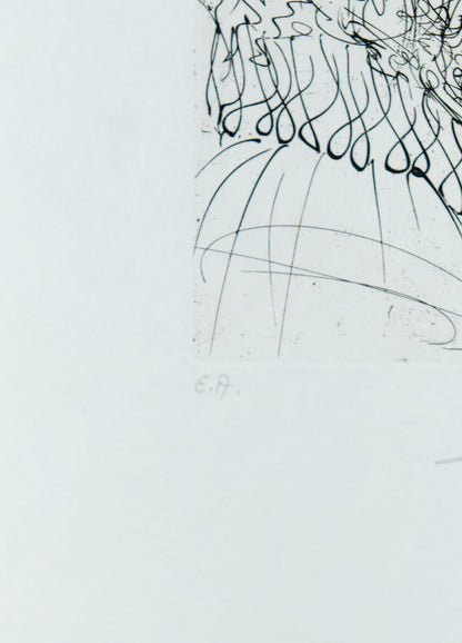 Salvador DALI : EL GRECO - Gravure originale signée