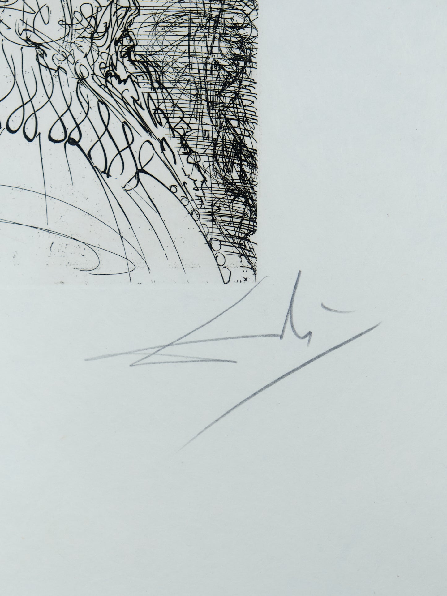 Salvador DALI : EL GRECO - Gravure originale signée
