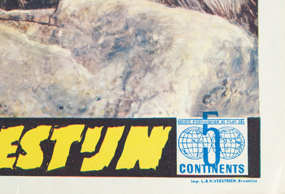 Walt DISNEY : Le désert vivant - Affiche originale en couleurs