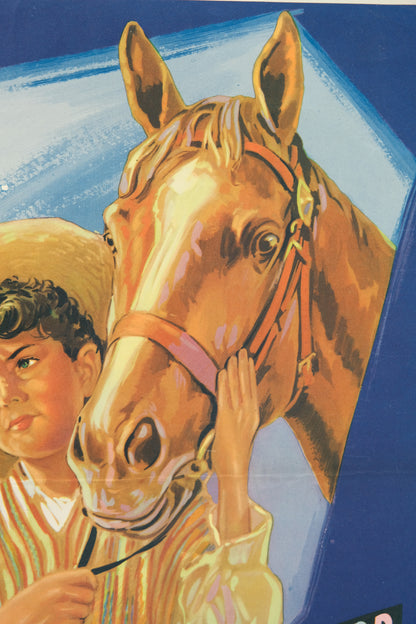 Walt DISNEY : La revanche de Pablito - Affiche originale en couleurs